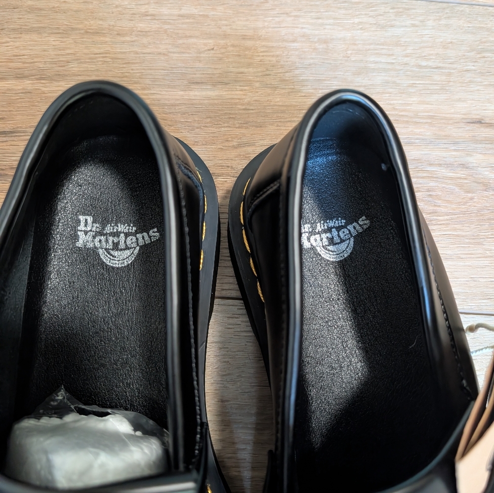 NWT Dr. Martens, Black, Adrian Loafer, Smooth Leather - Picture 5 of 13